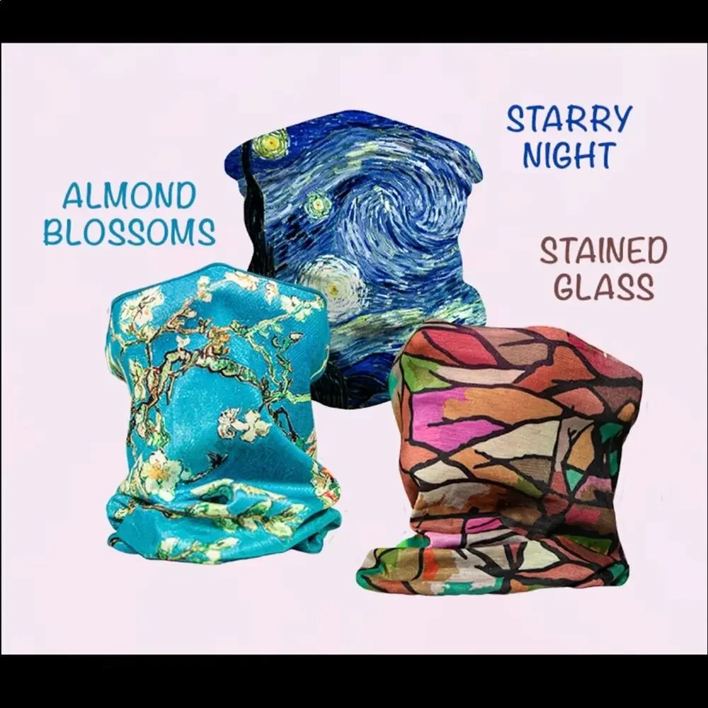 Van Gogh Almond Blossom Neck Gaiter NEW